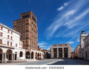 Piazza Della Vittoria (Victory Square), An Example Of Italian Art Deco, Brescia, Lombardy, Northern Italy