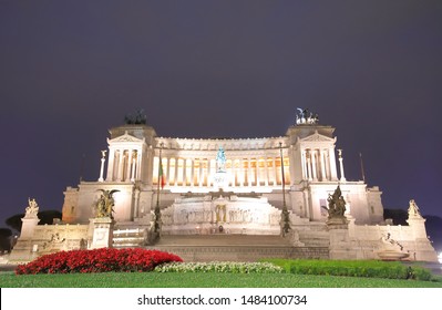 Piazza Venezia Square Rome Italy