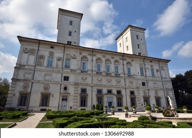 Piazzale Scipione Borghese Within Villa Borghese Stock Photo 1306692988 ...