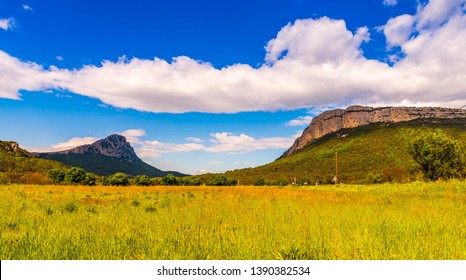 Pic Saint-Loup And Hortus In The Hérault In Occitanie, France