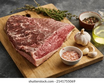 Picanha Steak Churrasco Rump Steak. Raw Cap Rump Beef (brazilian Picanha)