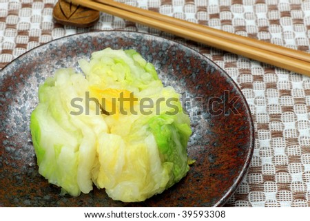 pickle of the Chinese cabbage