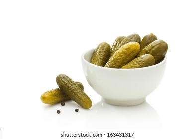 Pickled Green Gherkins 