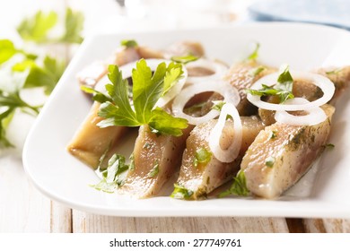 Pickled Herring With Onion