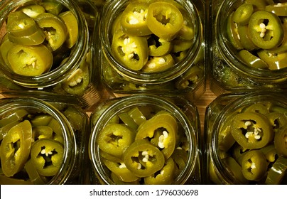 Pickled Jalapeno Hot Pepper In Jar