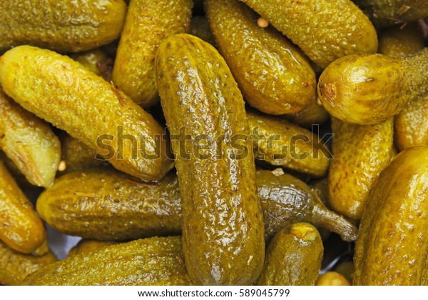 Pickles Background Green Pickle Texture Pattern Stock Photo (Edit Now