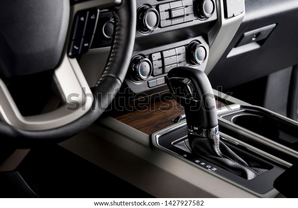 Pickup Truck Most Luxurious Interiors Automatic Stock Photo Edit