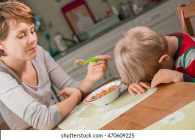 Picky Eater Eating Denying To Eat