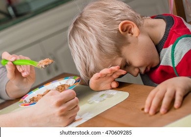 Picky Eater Eating Denying To Eat