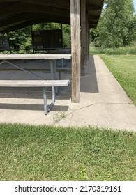 Picnic Bench Seat At The Park