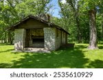 Picnic Shelter, Built by CCC, in Whitewater State Park in Southeast Minnesota