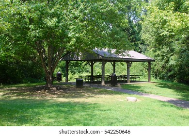 The Picnic Shelter In The Park.
