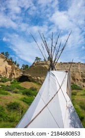 Pictograph Cave, A Montana State Park Near Billings, Home To Three Caves. It's The Site Of State's First Professional Archeological Studies Where 2000 Year Old Paintings Native Americans Can Be View.