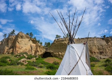 Pictograph Cave, A Montana State Park Near Billings, Home To Three Caves. It's The Site Of State's First Professional Archeological Studies Where 2000 Year Old Paintings Native Americans Can Be View.