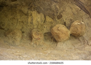 Pictograph Cave, A Montana State Park Near Billings, Home To Three Caves. It's The Site Of State's First Professional Archeological Studies Where 2000 Year Old Paintings Native Americans Can Be View.