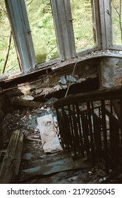 Picture Of An Abandoned Staircase