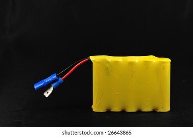 Picture Of A Battery Pack On A Dark Background