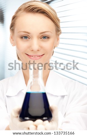 Similar – Image, Stock Photo Pretty female doctor in a geriatric clinic with elderly woman in wheelchair