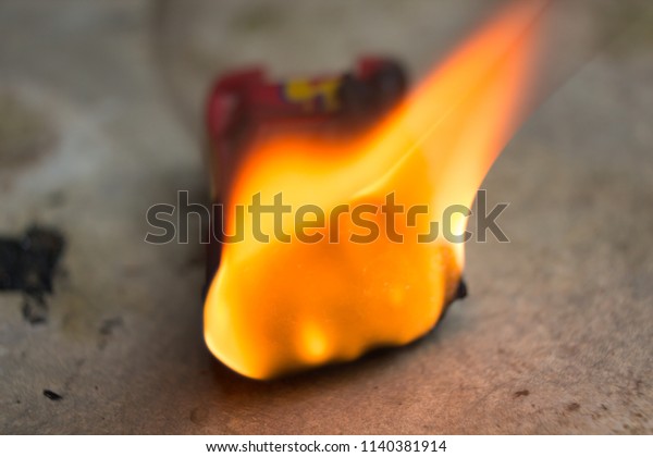 toy on fire