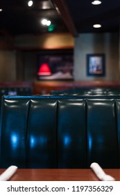 Picture Of A Booth In A Diner