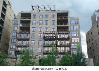       A picture of a building with unique windows