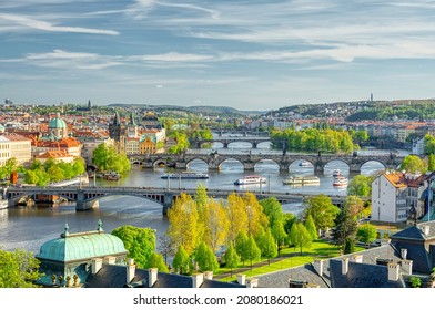 picture of the center of Prague - Shutterstock ID 2080186021