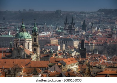 picture of the center of Prague - Shutterstock ID 2080186033