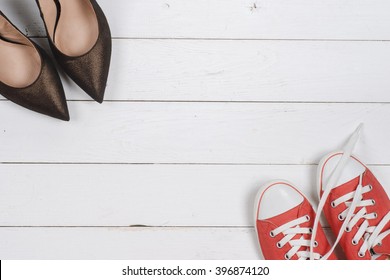 1,443 Types Different Shoes Images, Stock Photos & Vectors | Shutterstock