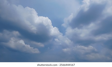 A picture of dramatic sky. Dramatic, blue cloudy sky overlay, sky overlay. Dramatic sky and lightning.
