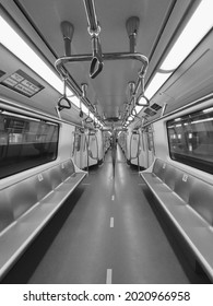 Picture Of Empty Metro Train