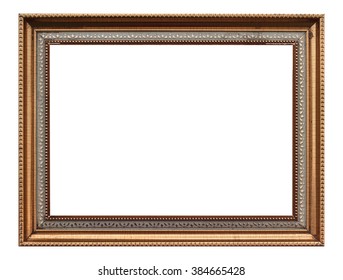 rectangular gold frame