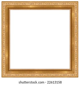 a picture frame on a white - Shutterstock ID 22613158