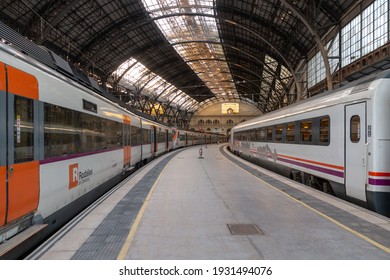 Picture Of The France Train Station (Estació De França) Of Barcelona, Spain. 25-2-2021