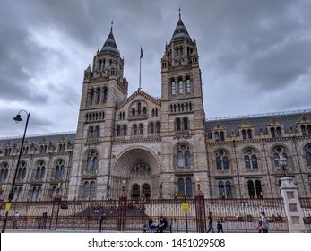 Picture Of The Front Of The Natural Cience Museum Of London.