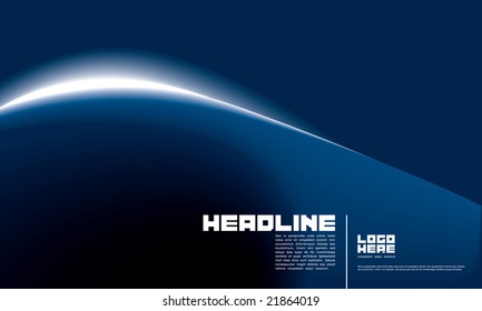 picture of futuristic background design and layout - Shutterstock ID 21864019