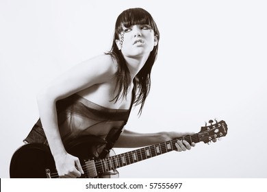 Naked Girls With Guitars