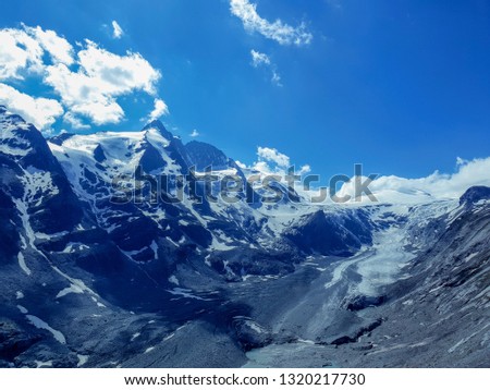 Similar – Monte Rosa and Lyskamm mountain panorama from Gornergrat