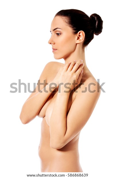 Picture Healthy Naked Woman Perfect Body Stock Photo Edit -1224