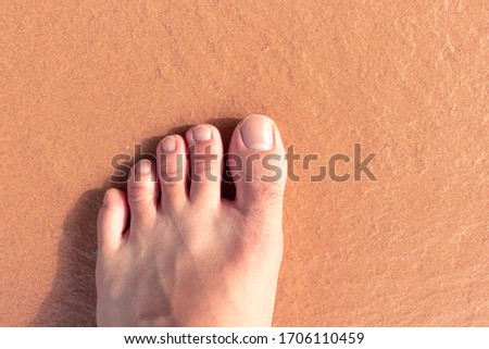 Picture of Human Foot (Toes)