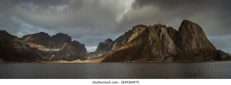 Picture Of The Moskenesøya Island Belonging To The Lofoten Archipelago In Norway, Scandinavia 