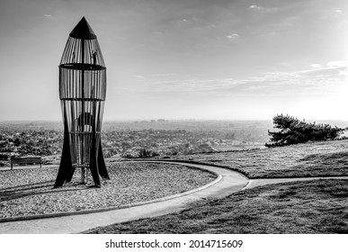 Picture from Los Arboles Rocketship Park in Torrance, CA
