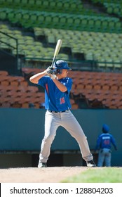 Picture Of Man Playing Baseball