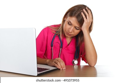 Picture Of A Medical Student Preparing For An Exam