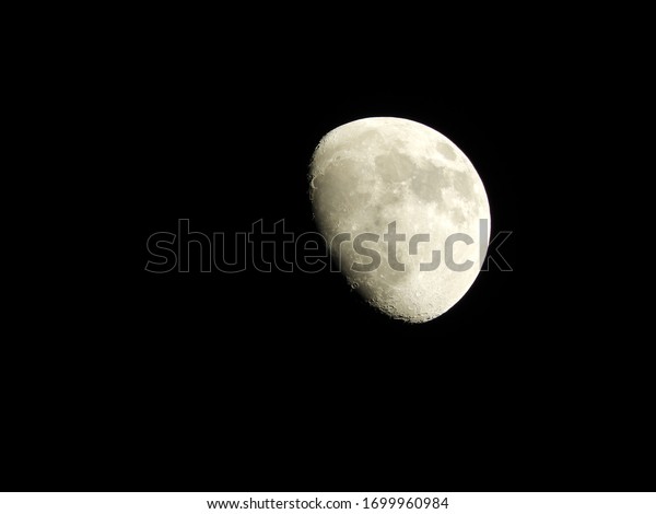 Picture of moon with zero\
photo edit