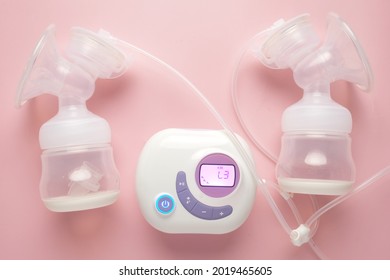 A Picture Of Portable Lactation Pump Been Switch On With Massage Mode.