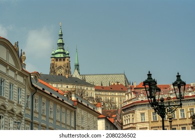 Picture of Prague Castle and parts of the surroundings - Shutterstock ID 2080236502