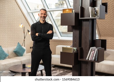 Picture Of Ryan Giggs In The Penthouse Apartment At Stock Exchange Hotel, Manchester.
Pic Copyright Phil Tragen 2019