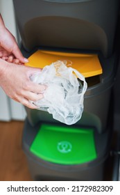 Picture Of A Segregation Of Waste Bin