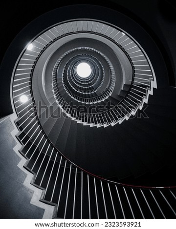 Picture of a spiral staircase