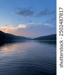 Picture of Squantz Pond at Dusk 